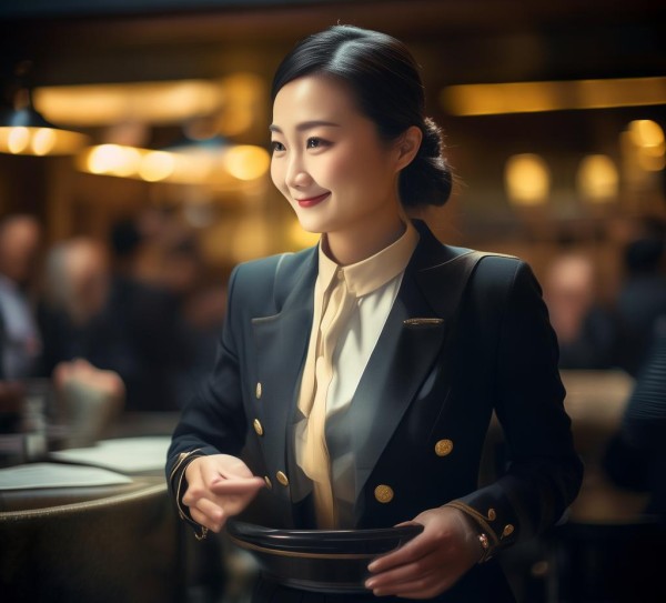 酒店服务员礼仪情景,一场触手可及的温暖