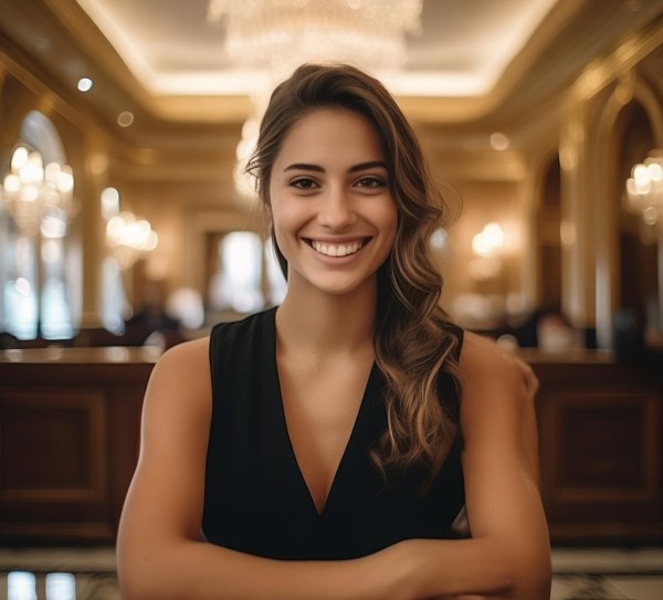 微笑，酒店接待中的文明之光