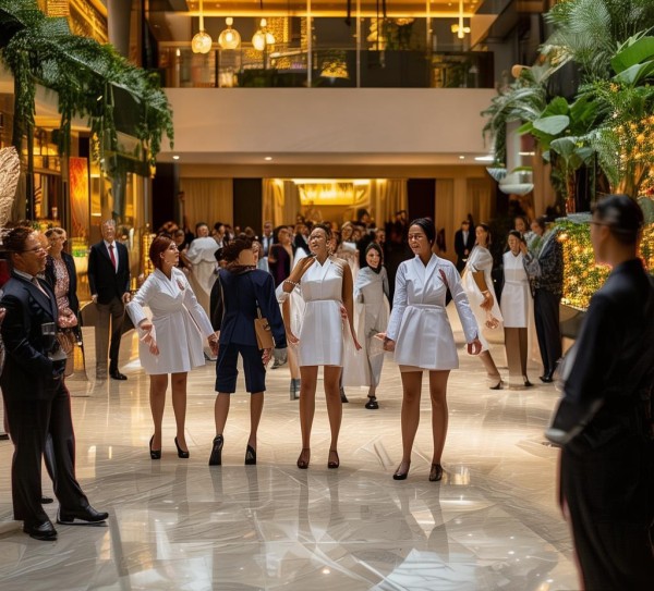 活力四射的酒店服务礼仪活动